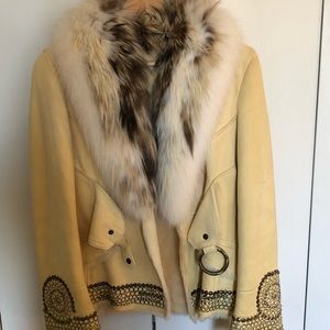 Vintage Roberto Cavalli fur jacket